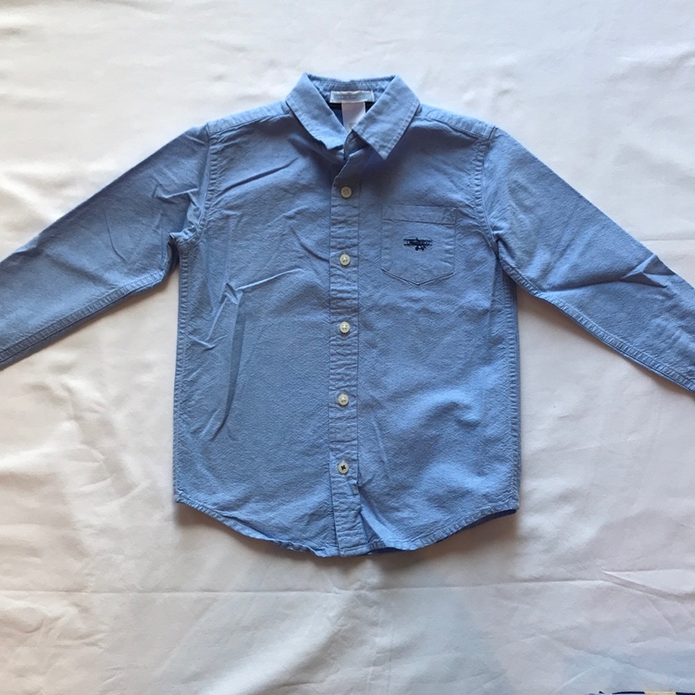 Janie and Jack long sleeve button up